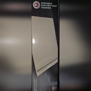 Portable Electric Tray Warmer - Cream